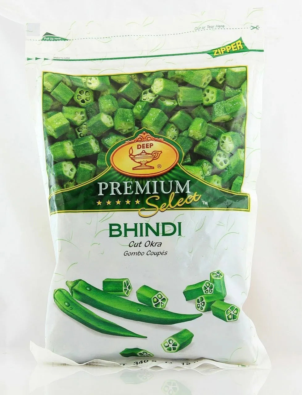 Bhindi Cut okra 24Oz