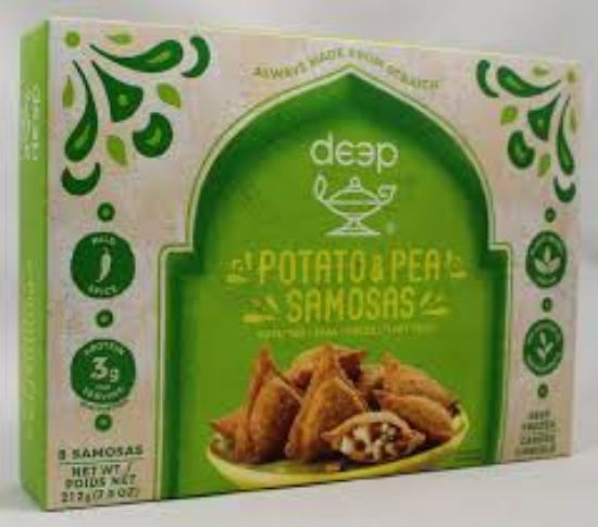 Deep 8 Veg Samosa 7.5 Oz