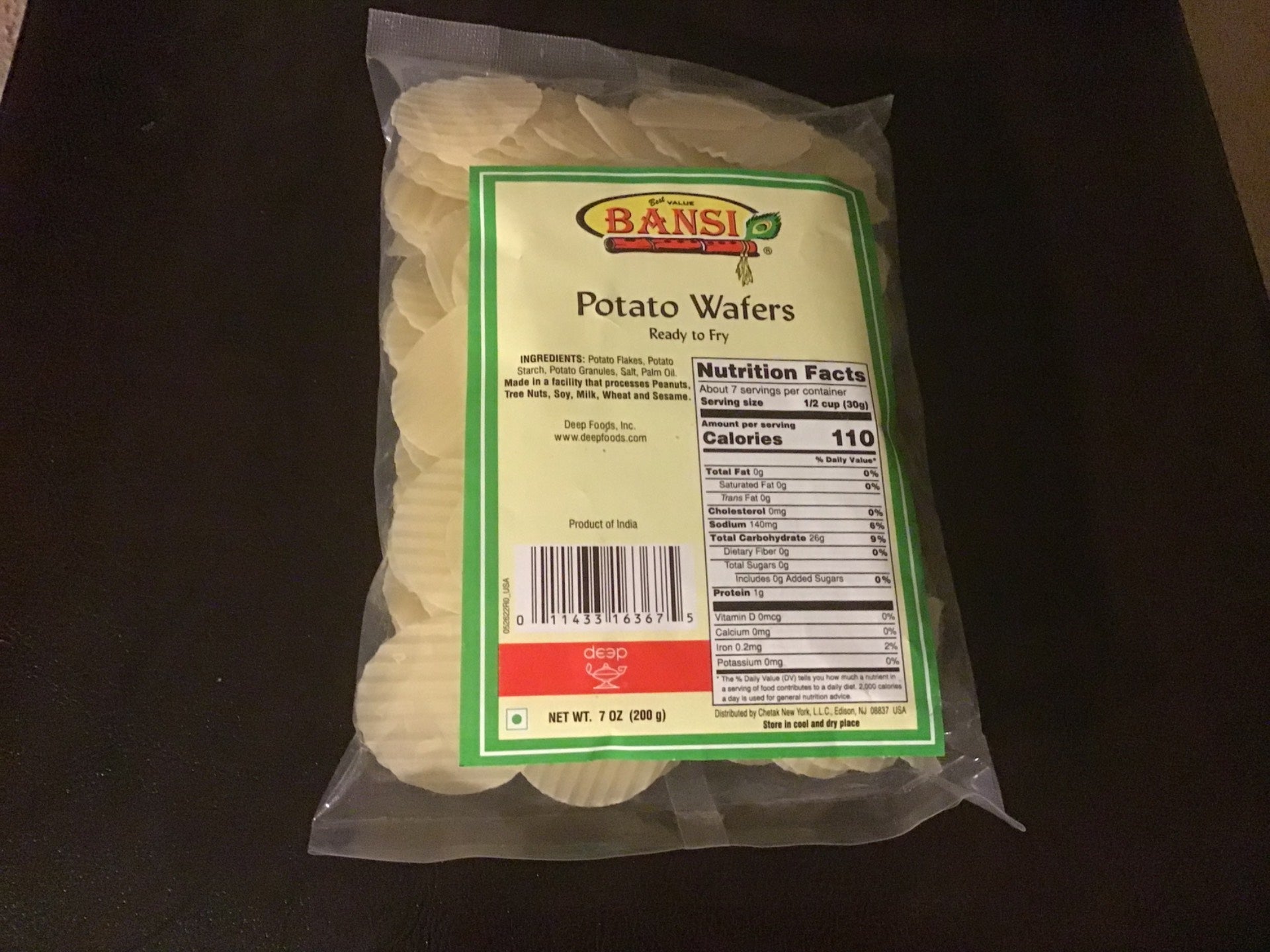 Potato Wafers 7oz