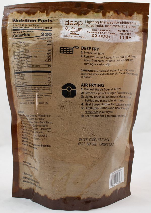 Spicy VeggieZingyBurgers 14.1Oz