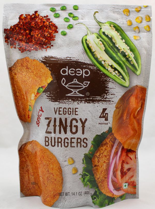 Spicy VeggieZingyBurgers 14.1Oz(4p)