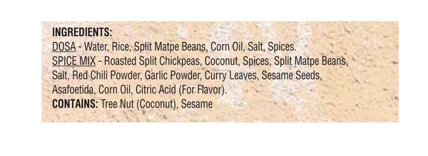 8PlainDosaWithPodiSpicedPWD 14.1Oz