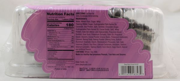 Black Forest Eggless Cake (9.9oz)