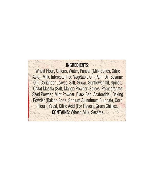 Tandoori Onion Kulcha 4p-13oz