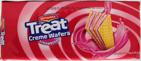 Treat Strawberry cream wafers5.29Oz