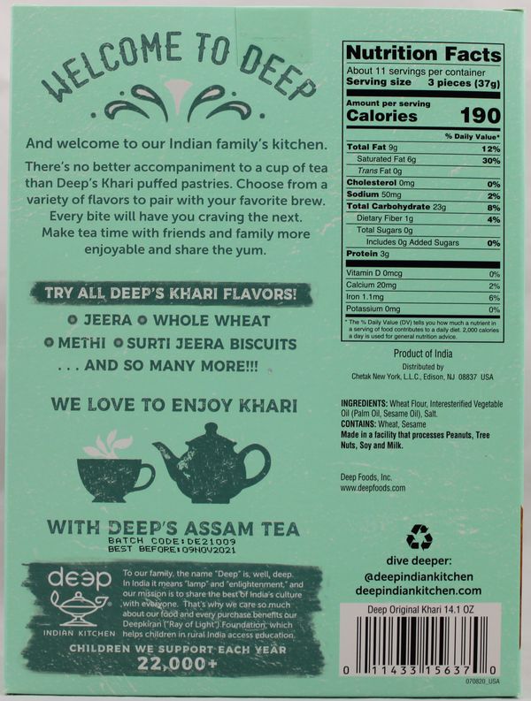 Deep Original Khari 7 oz