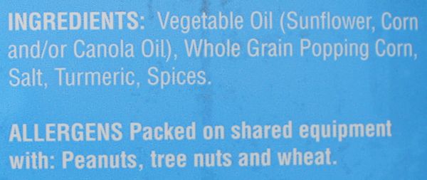 Turmeric Popcorn 5 Oz