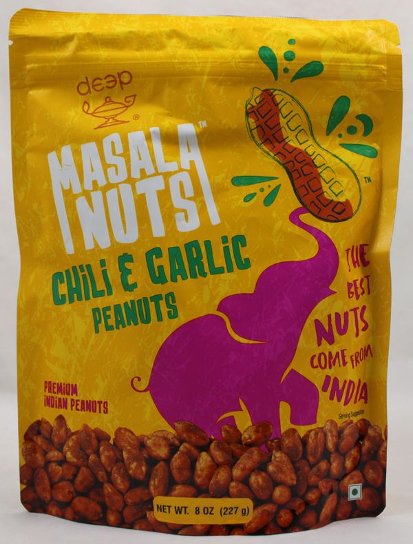 MN Chili & Garlic Peanuts 8Oz