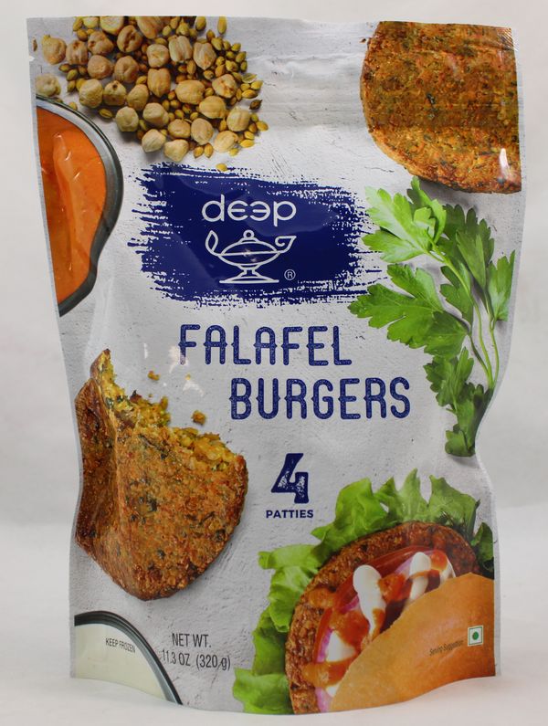 Falafel Burgers 4Pcs (11.3 Oz)