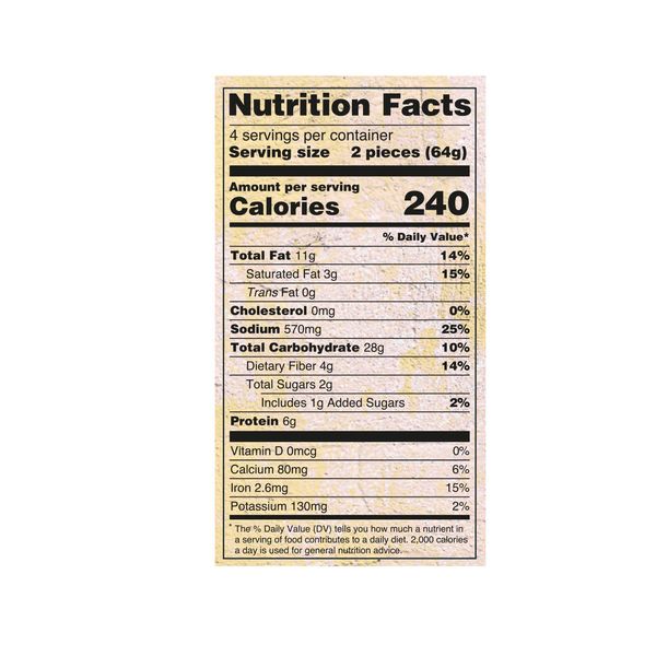 Palak Thepla 8Pcs. 9oz