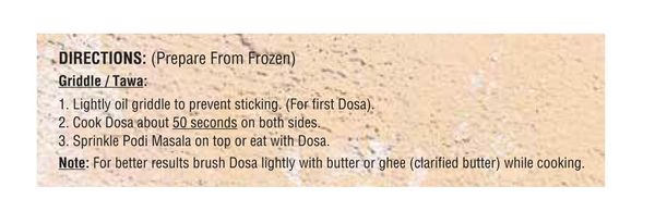 8PlainDosaWithPodiSpicedPWD 14.1Oz