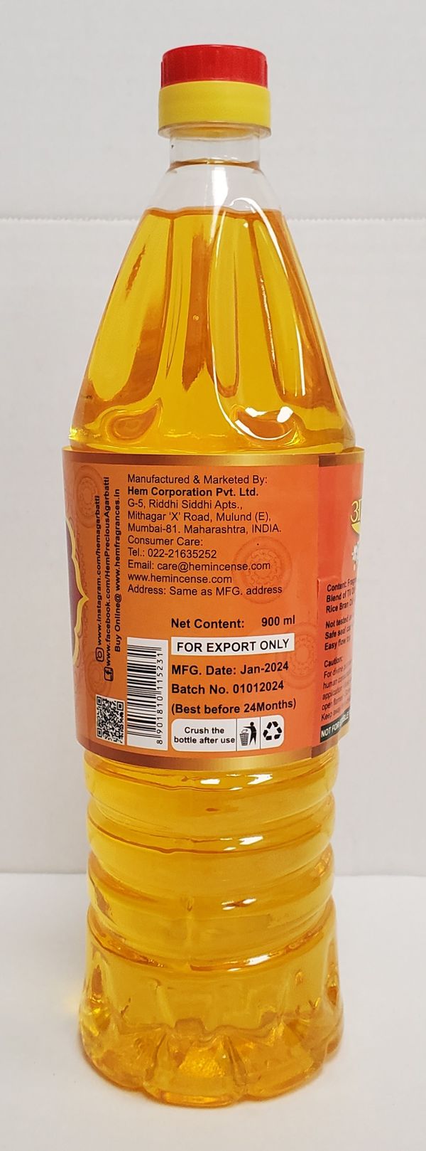 Aradhana Pooja Oil 900ml