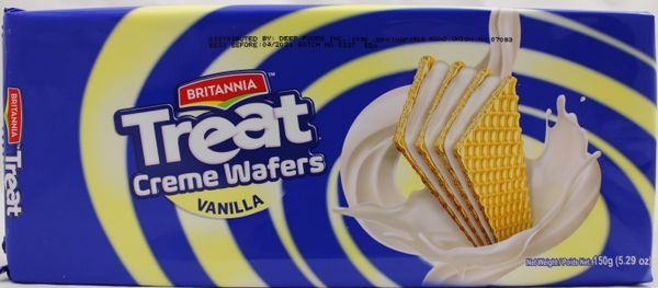 Treat Vanilla Creame Wafers 5.29Oz