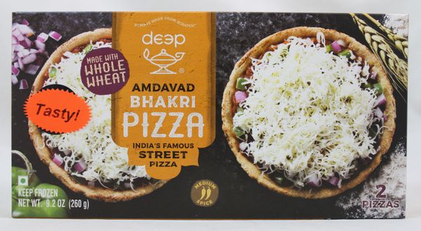 WholeWheat Amdavad BhakriPizza9.2Oz