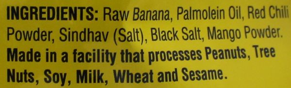 Red Chili Long Banana Chips 7 Oz