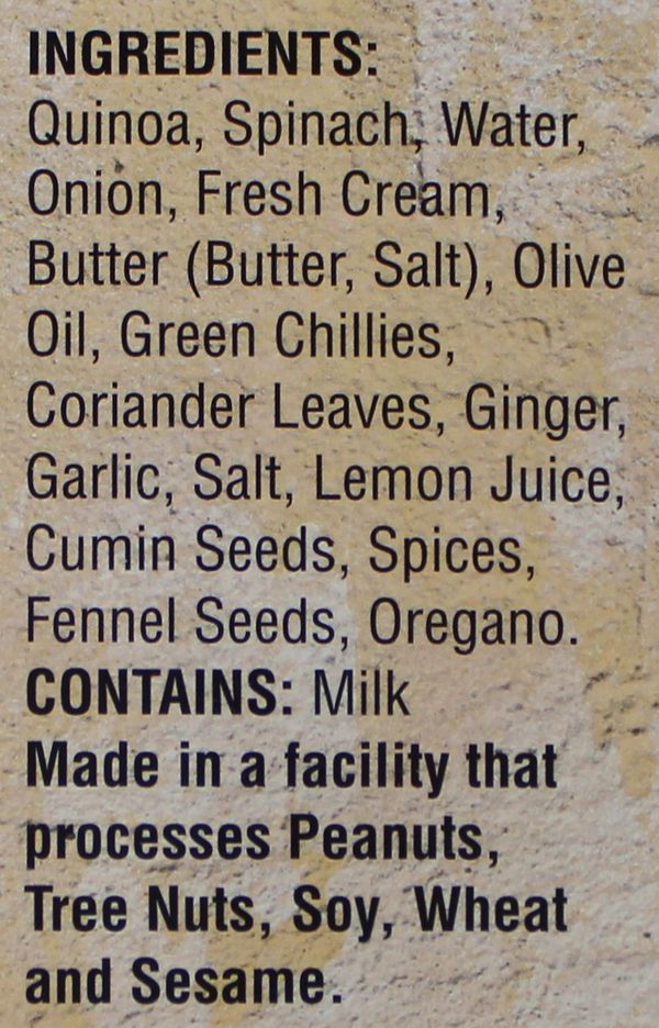 Spinach & Quinoa Pilaf 8.8Oz