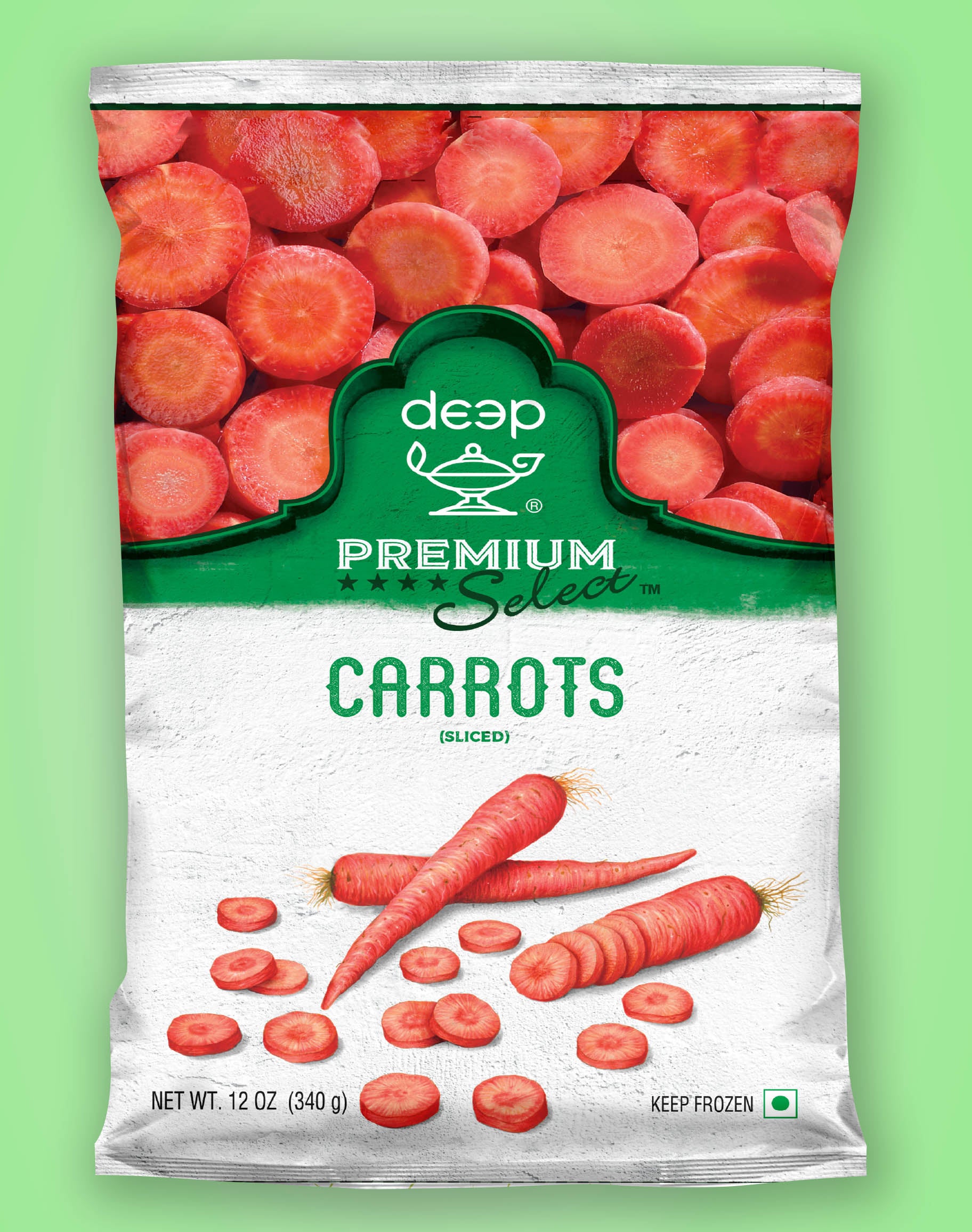 Carrots Sliced 12Oz