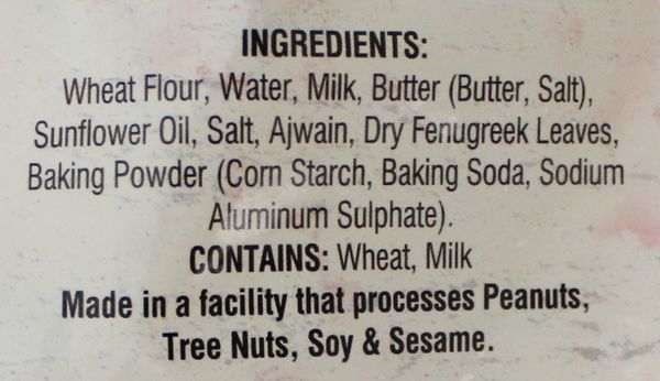 Lachcha Naan 5Pc (14.1Oz)