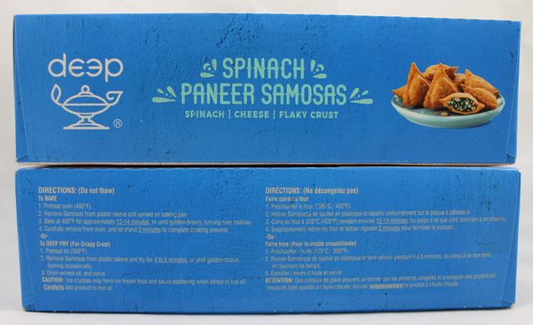 Spinach Paneer Party Samosa 22.4oz