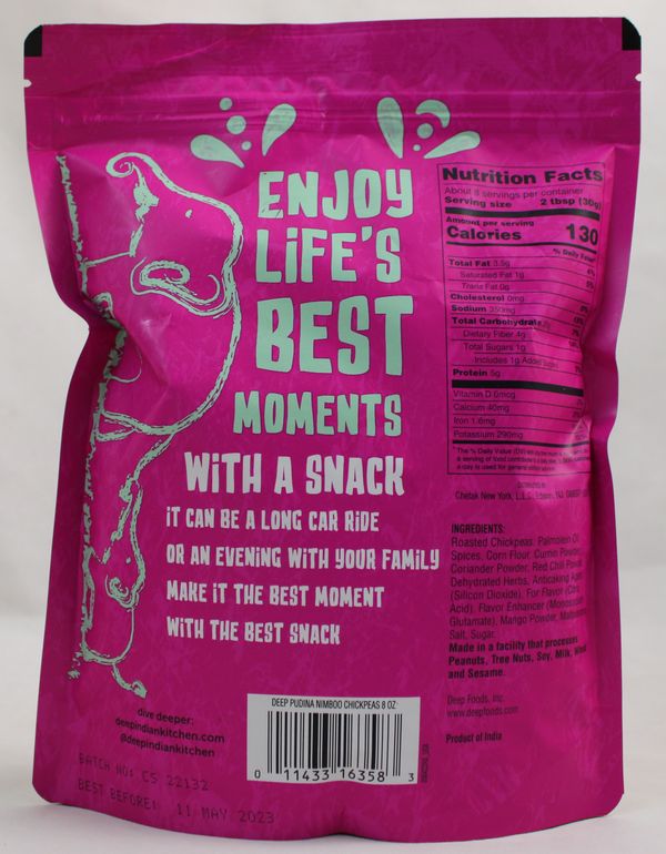 MP Pudina Nimboo Chickpeas 8Oz
