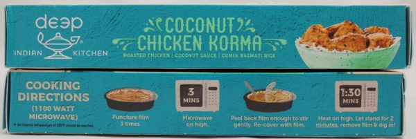 Cocnut Chkn Curry W/ Cumin Rice 9oz