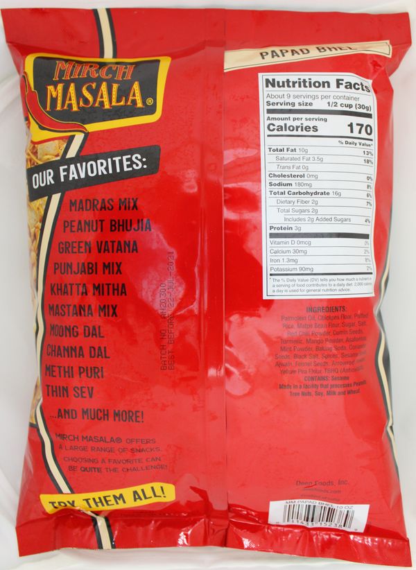 Papad Bhel 10oz