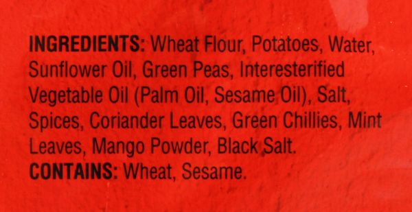 Punjabi CocktailSamosa(30P)24.33Oz