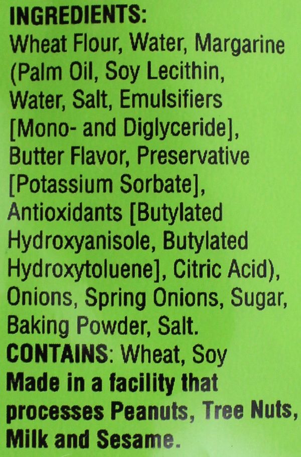 Malasian Onion Paratha 14.1oz