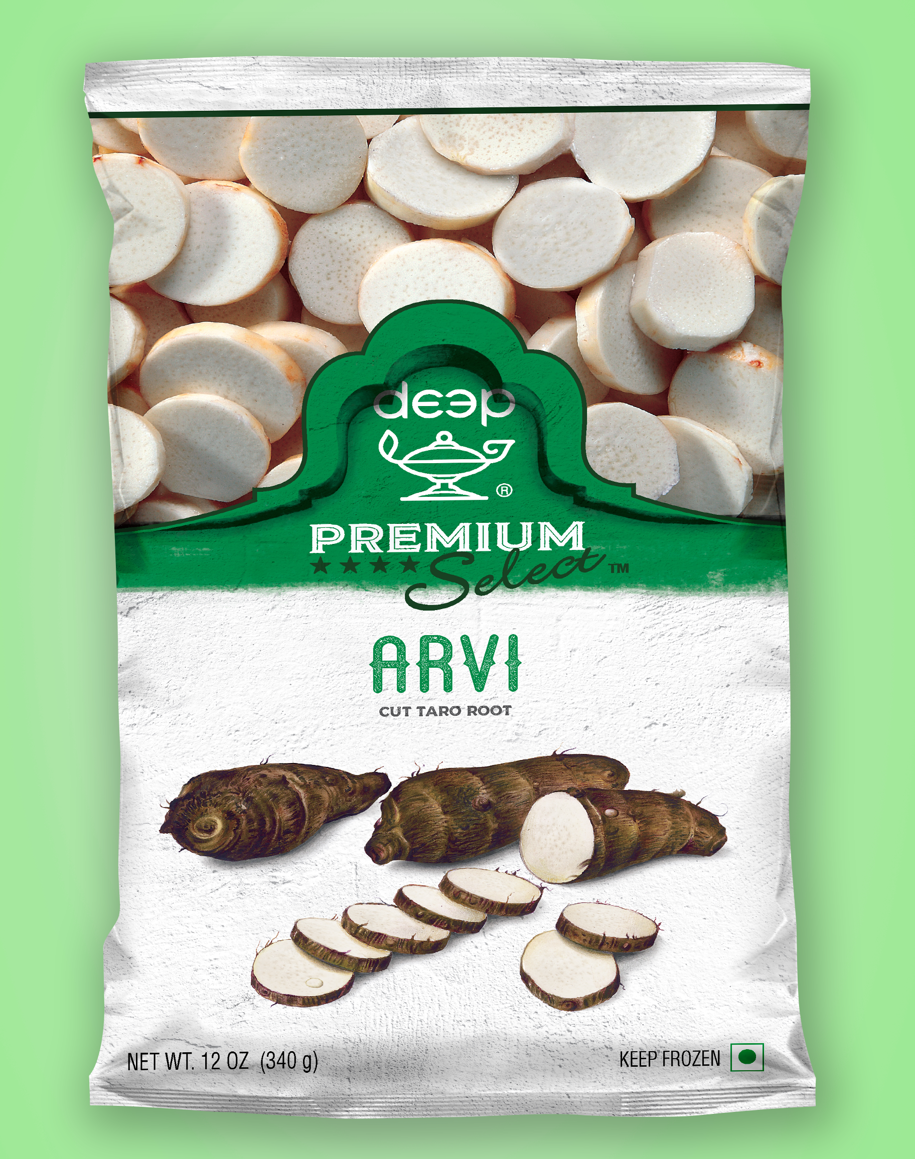 Arvi ( Cut Taro Root)12oz
