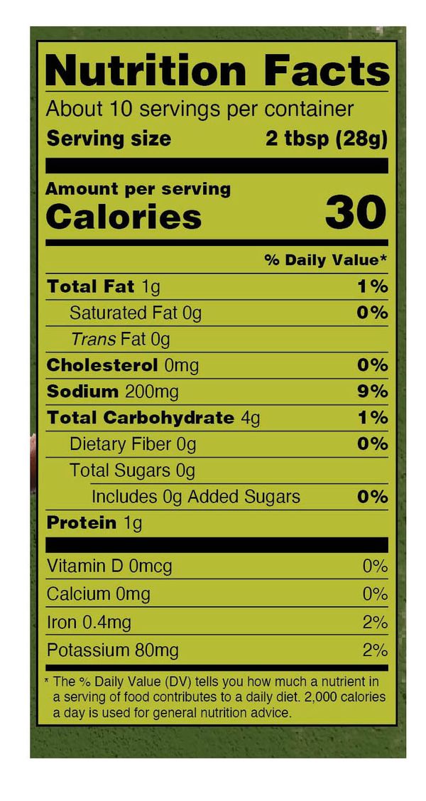 Green Chili Chutney 10 Oz