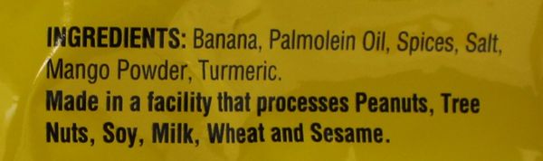 Round Banana Chips-Masala 12Oz