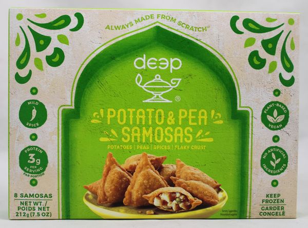 Deep 8 Veg Samosa 7.5 Oz