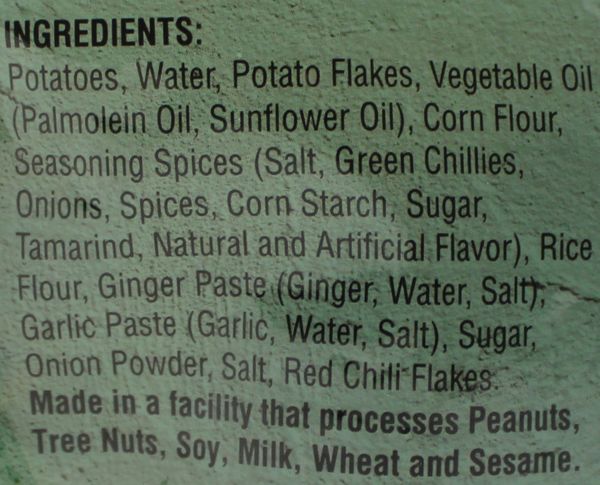 Aloo Tikki Tangy Chilli 13.4Oz