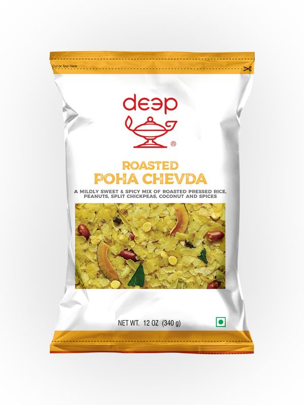 Roasted Poha Chevda 12Oz