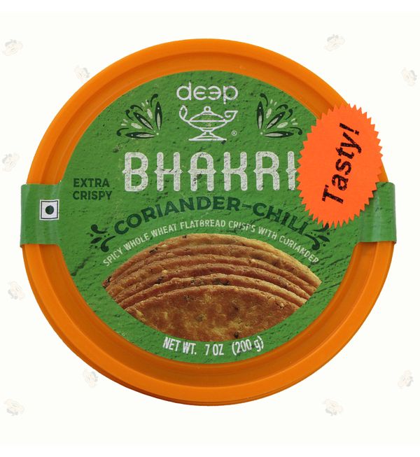 Coriander Chili Bhakri 7Oz