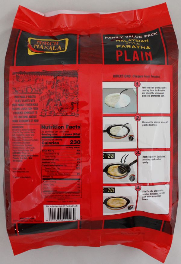 25 Fmly Pk Paratha 4.4Lb