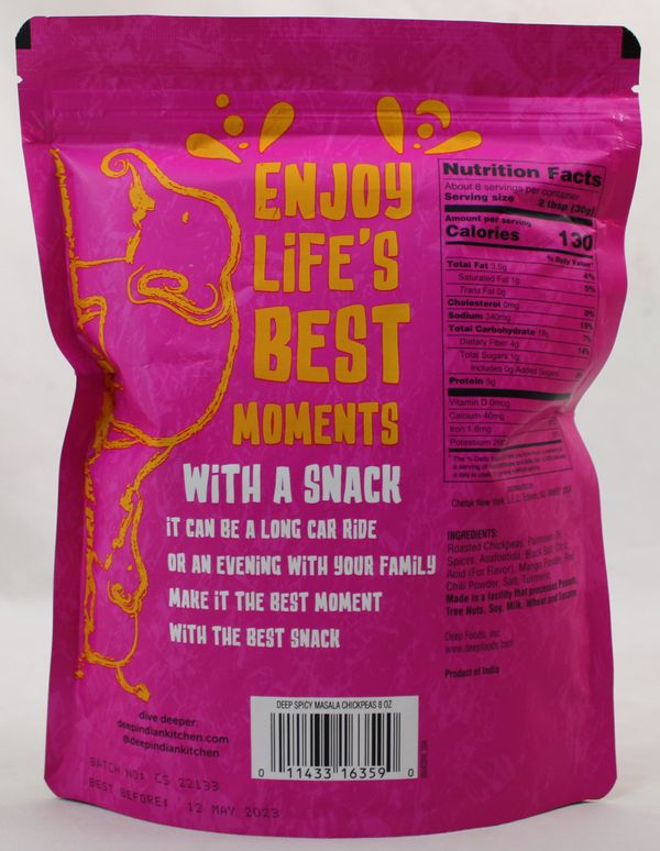 MP Spicy Masla Chickpeas 8Oz