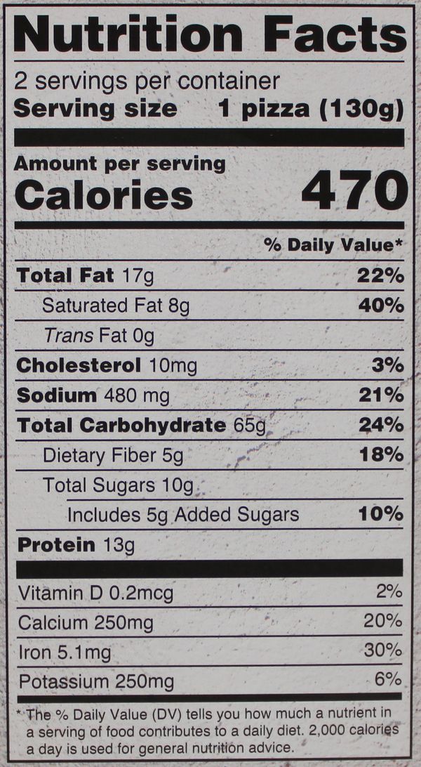 WholeWheat Amdavad BhakriPizza9.2Oz