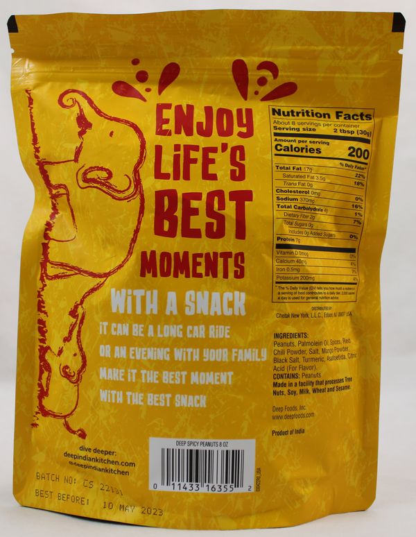 Spicy Peanuts 8oz