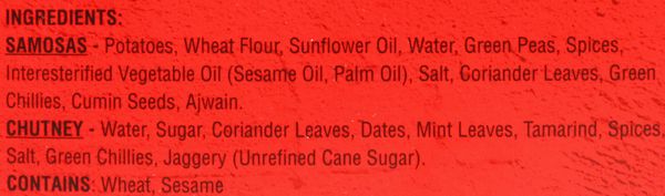 Jumbo Punjabi Samosa 8p-22.8oz