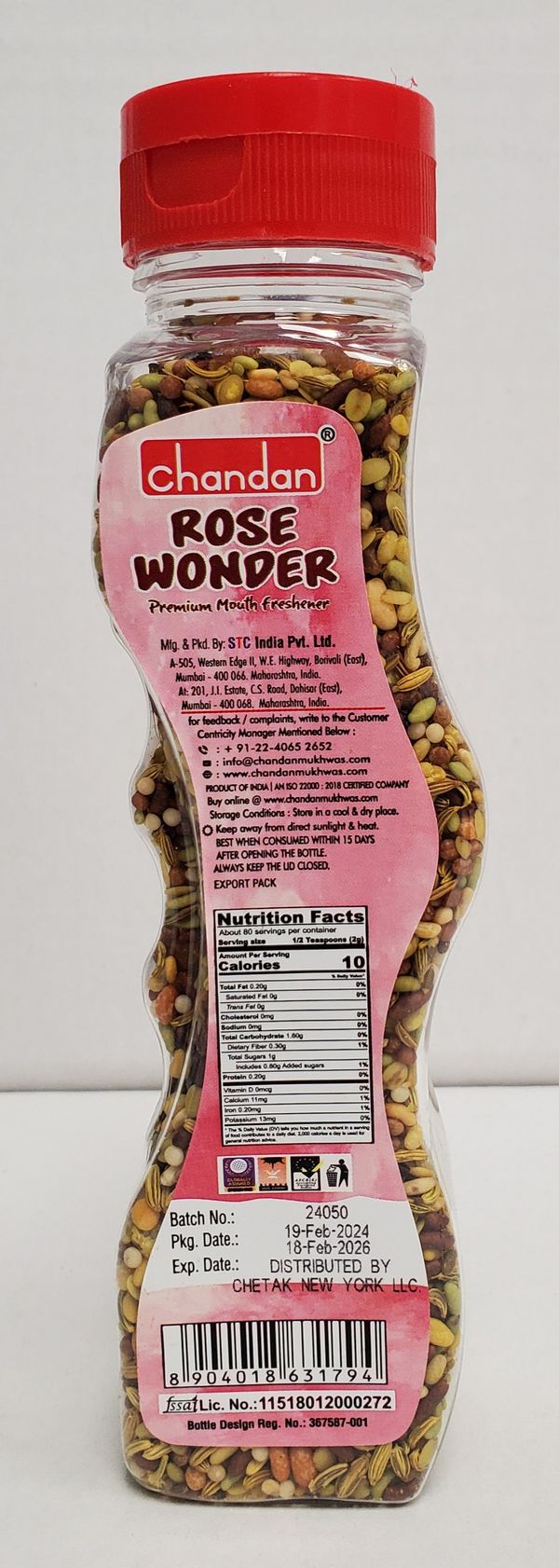 Rose Wonder Mukhwas 5.6Oz