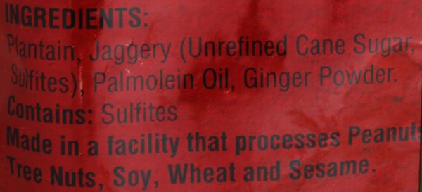 Jaggery Plantain Chips 7Oz