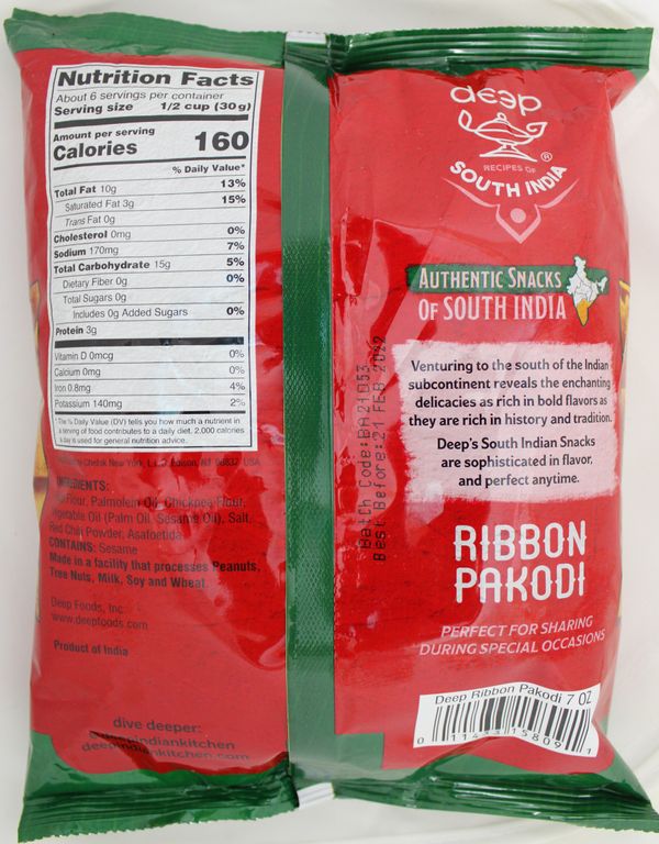 Ribbon Pakodi 7oz