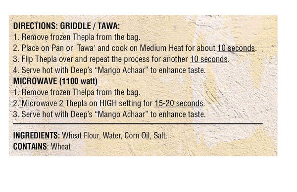 Homestyle Thepla 9 Oz