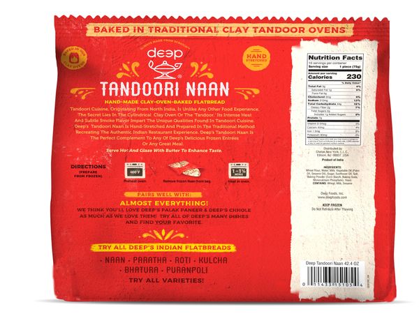 Tandoori Naan(16 pieces)