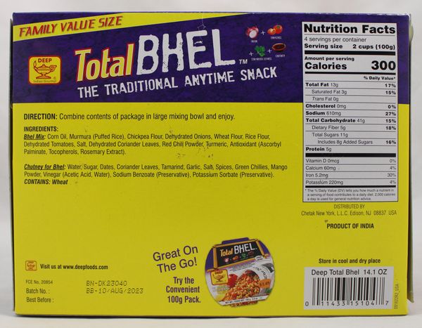FP Total Bhel 14.1oz