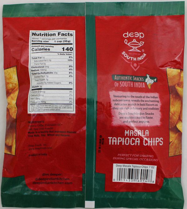 Tapioca Chips (7oz)