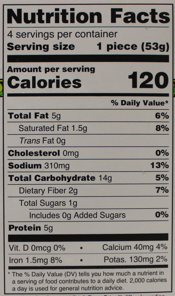 Vegetable Cutlets 4pc-7.5oz