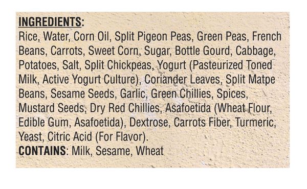 Mix Vegetable Handvo11oz