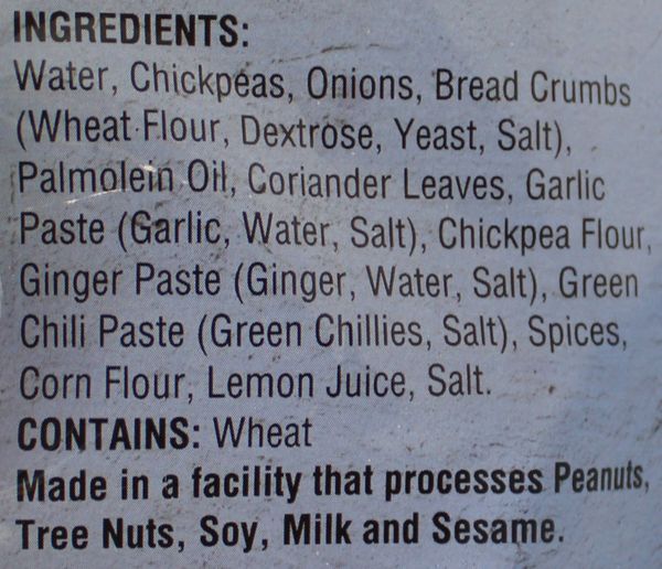 Falafel Burgers 4Pcs (11.3 Oz)